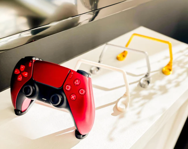 Playstation Dualsense Controller Holder by West Coast Created. Made in BC Gift Guide by Vancouver Island View