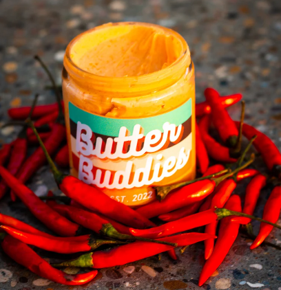 Whipped flavoured butter by the Butter Buddies. Made in BC Gift Guide by Vancouver Island View
