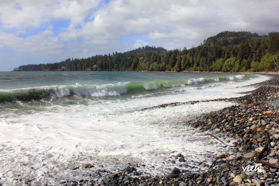 French Beach Provincial Park. Vancouver Island View