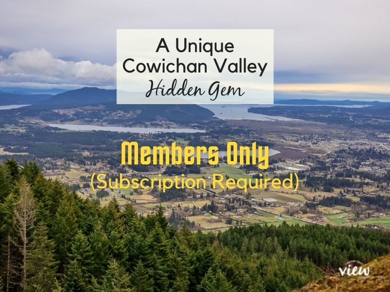 The Cowichan Cairn is a unique Vancouver Island hidden gem. Vancouver Island View